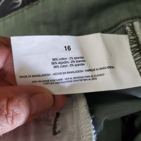 Anne Klein Women’s Chino Shorts NWT Size 16 NWT - Picture 7 of 8